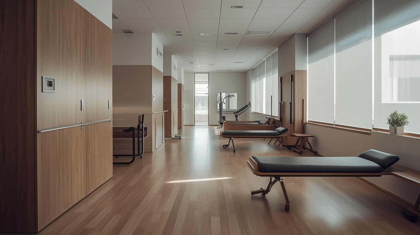 Modern Physical Rehabilitation Center Interior