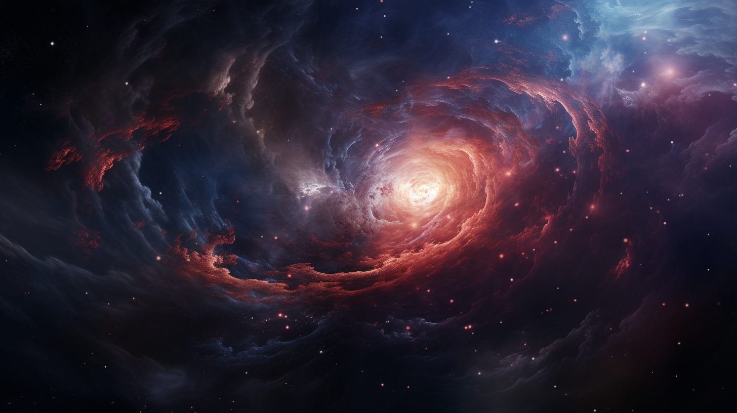 Stunning Interstellar Cosmic Space View