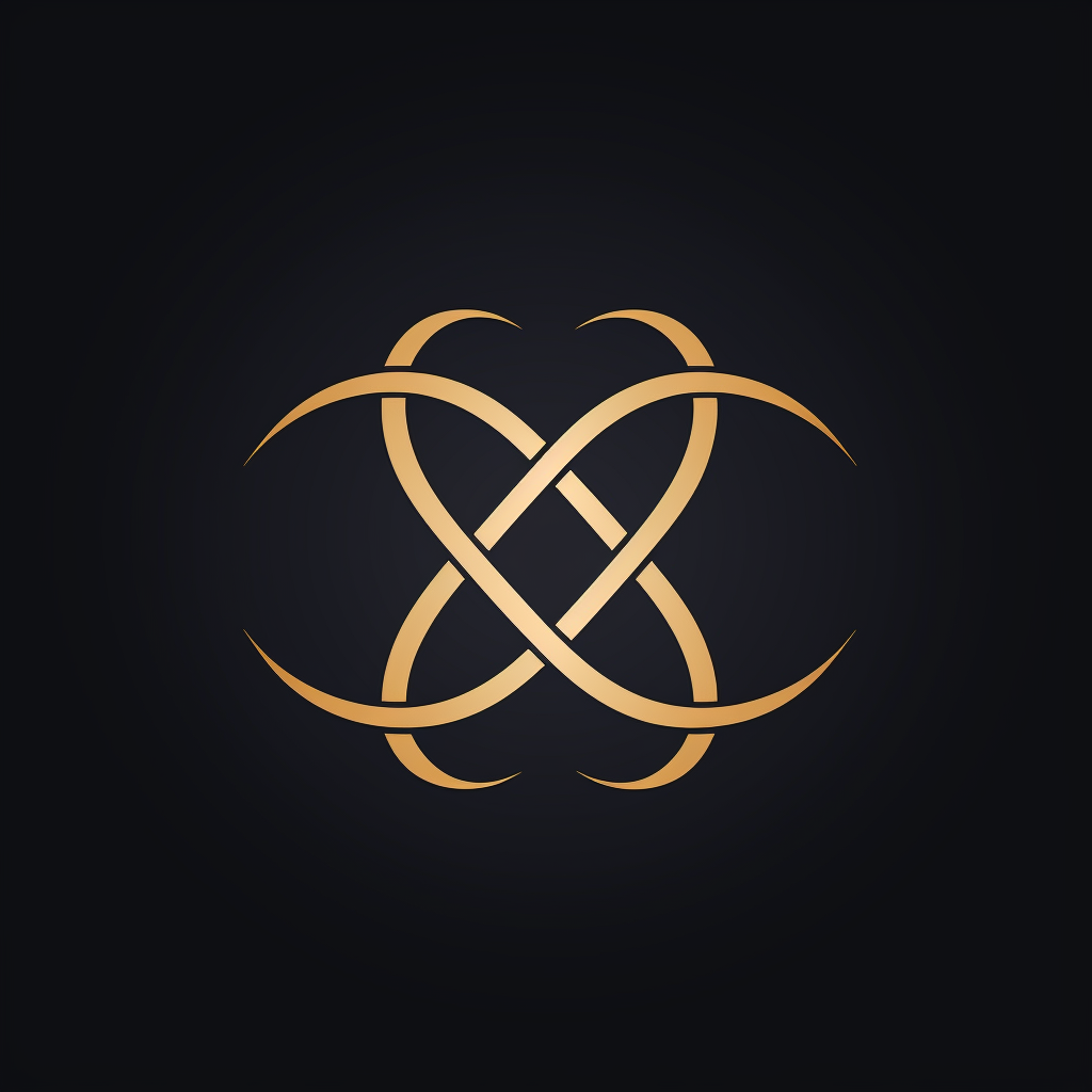 Simple Intertwined MG Logo Design