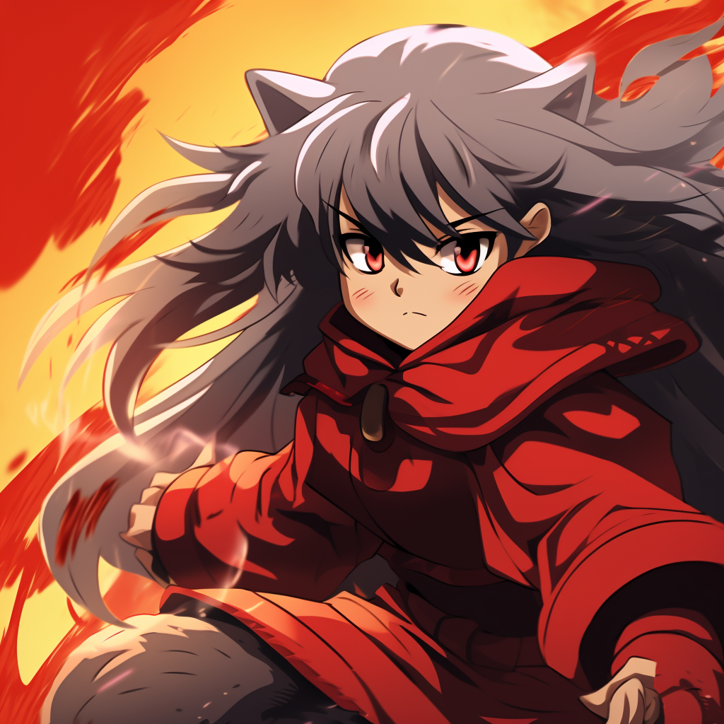 Inuyasha in My Hero Academia Style