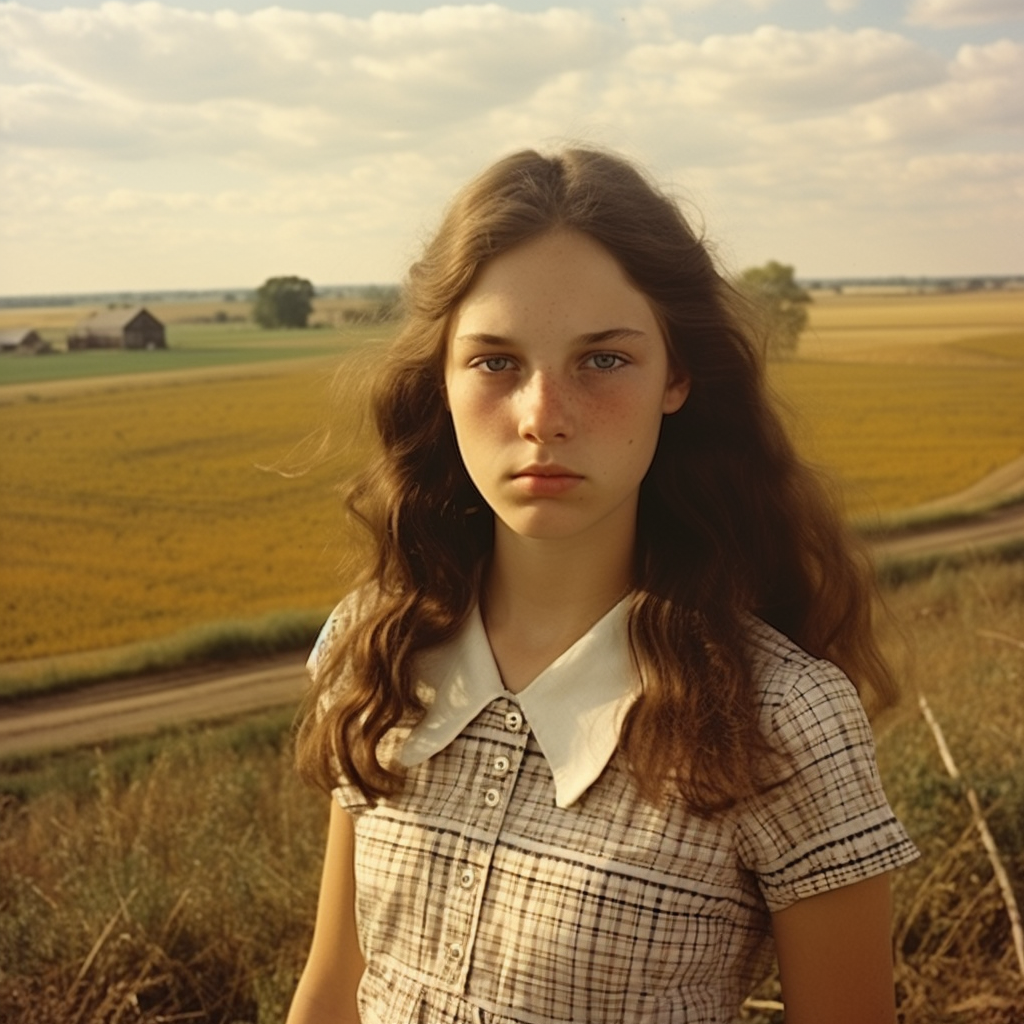 Snapshot of a Teenage Girl from Iowa in 1975