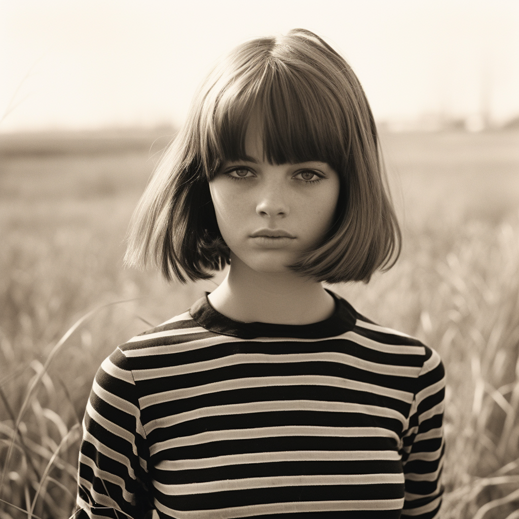 Snapshot of a Teenage Girl in Iowa, 1965