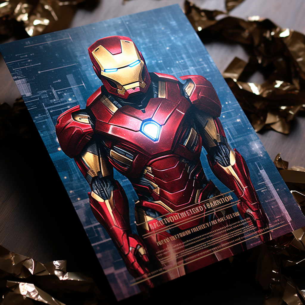 Iron Man Birthday Party Invite