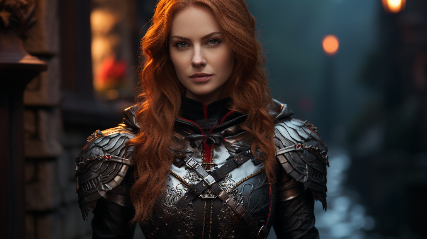 Isla Fisher portrays Cosplay Lenore from Castlevania