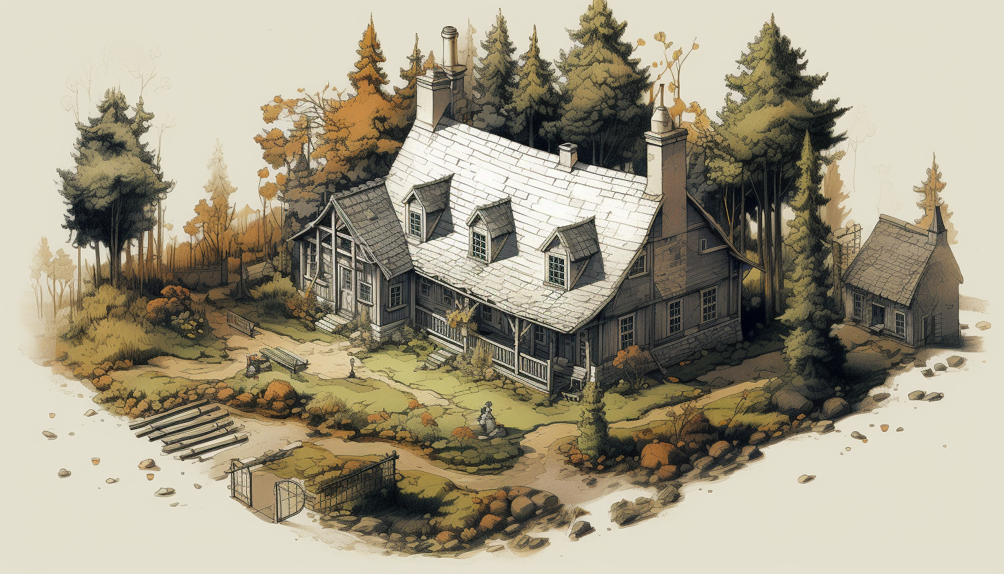 Isometric Cottage Cutthrough