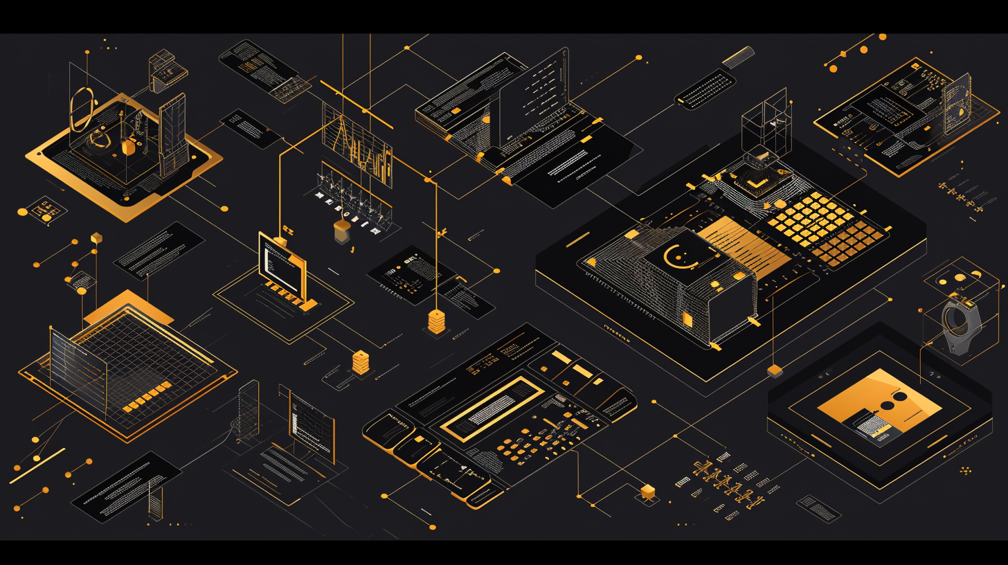 Isometric Geometry Website Blueprints