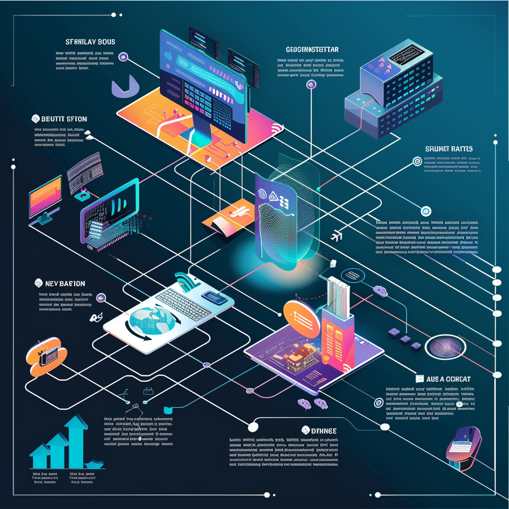 Modern Telecom Services Infographic