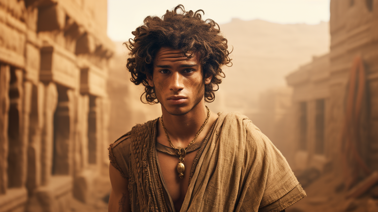 Young Israelite Man in Ancient Babylon