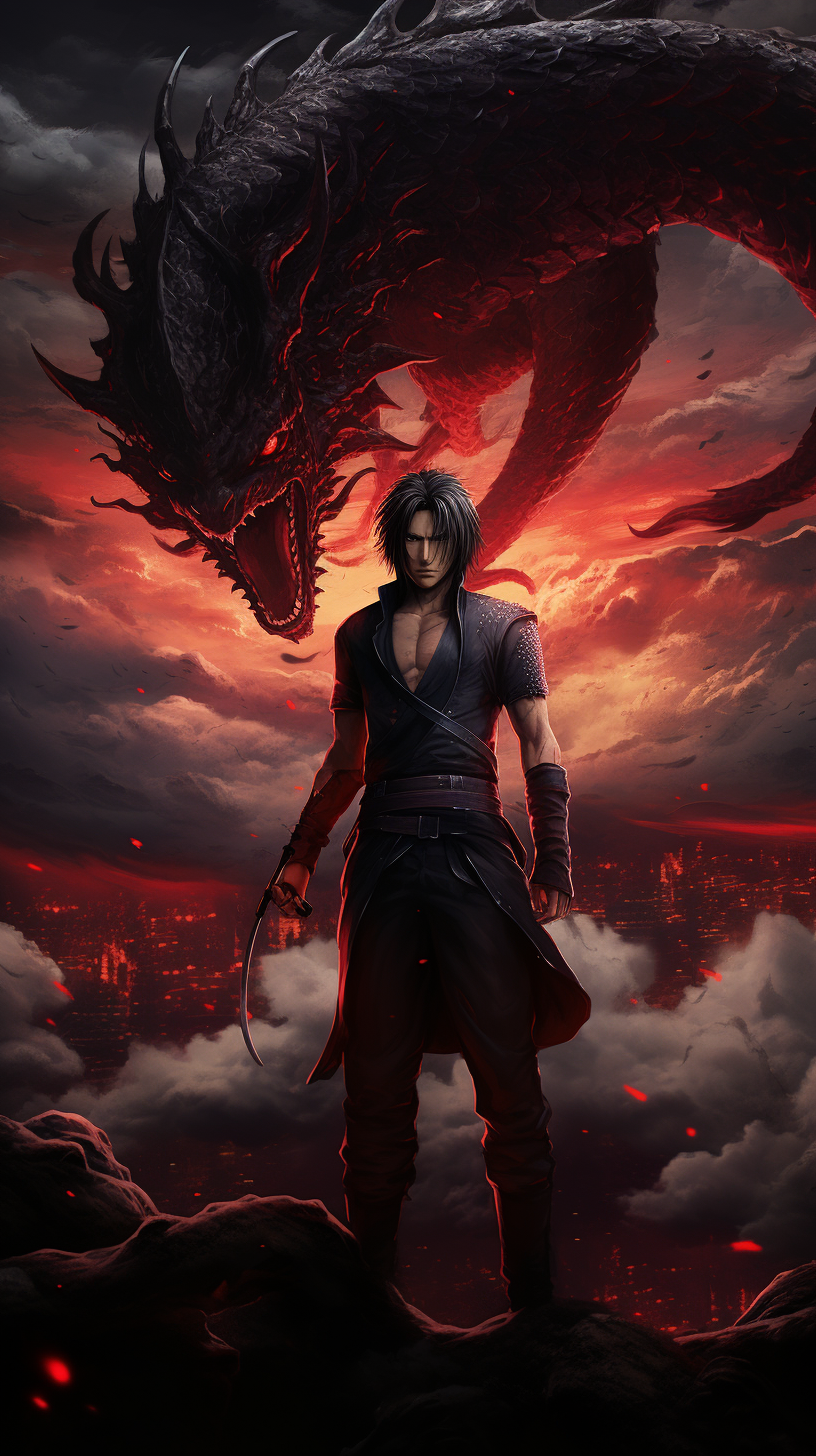 Itachi Uchiha with Dragon Characteristics