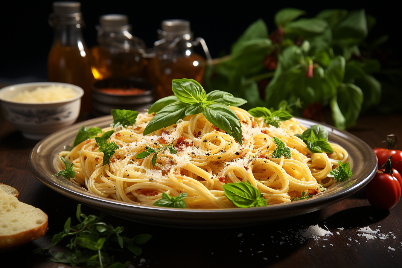 Tasty Italian Noodles with Fresh Herbs