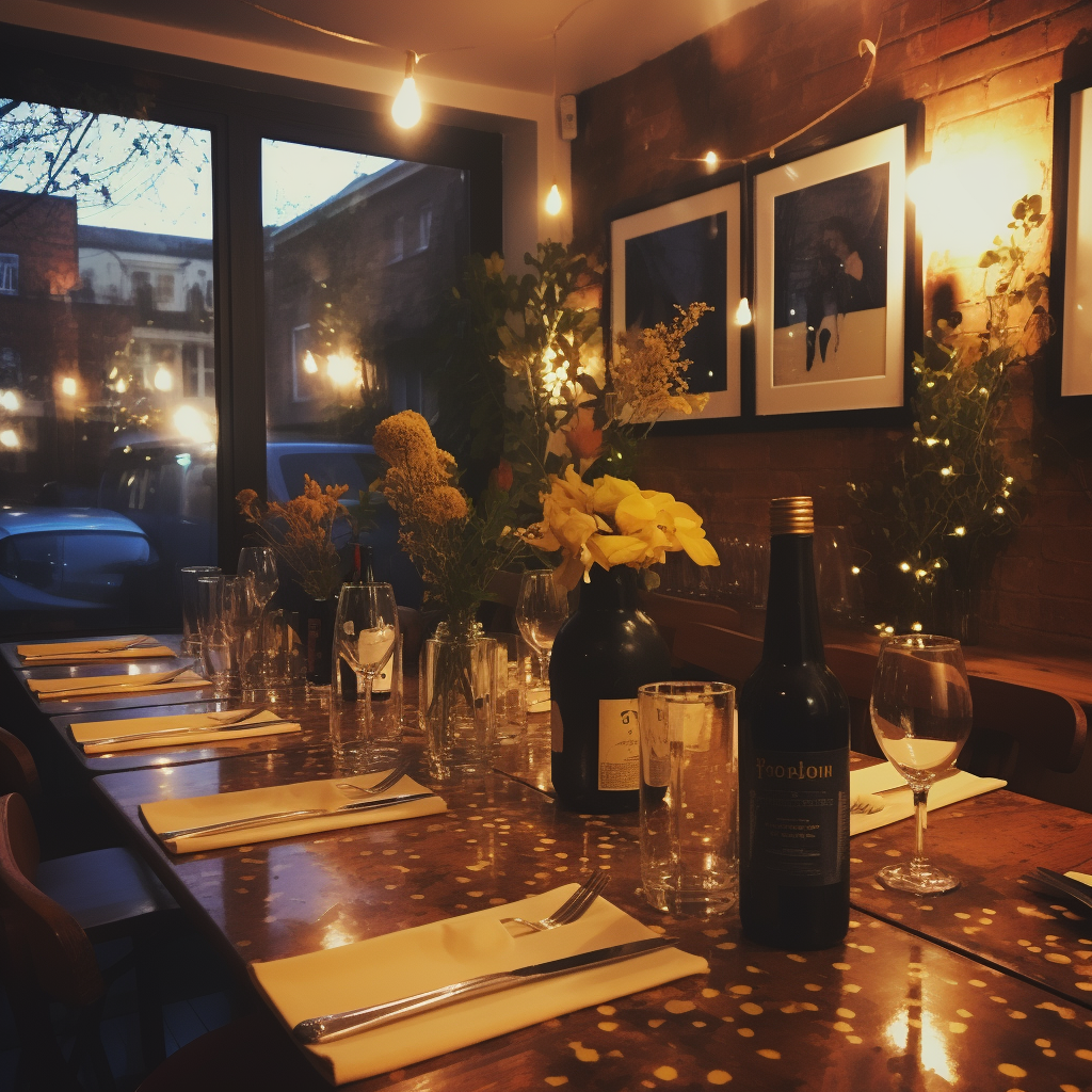 Women enjoying Italian Prosecco Night