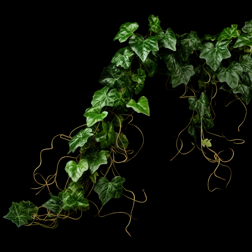 Flowing strand of English Ivy