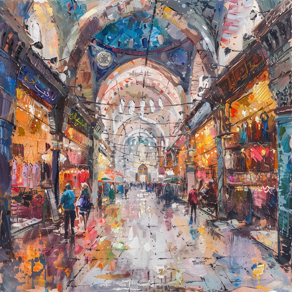 Grand Bazaar shopping in Izmir