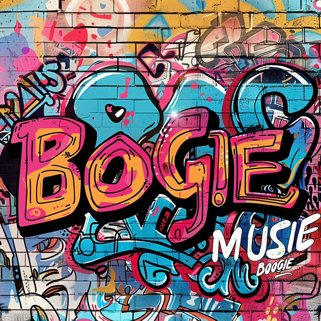 J Boogie Music Graffiti Art