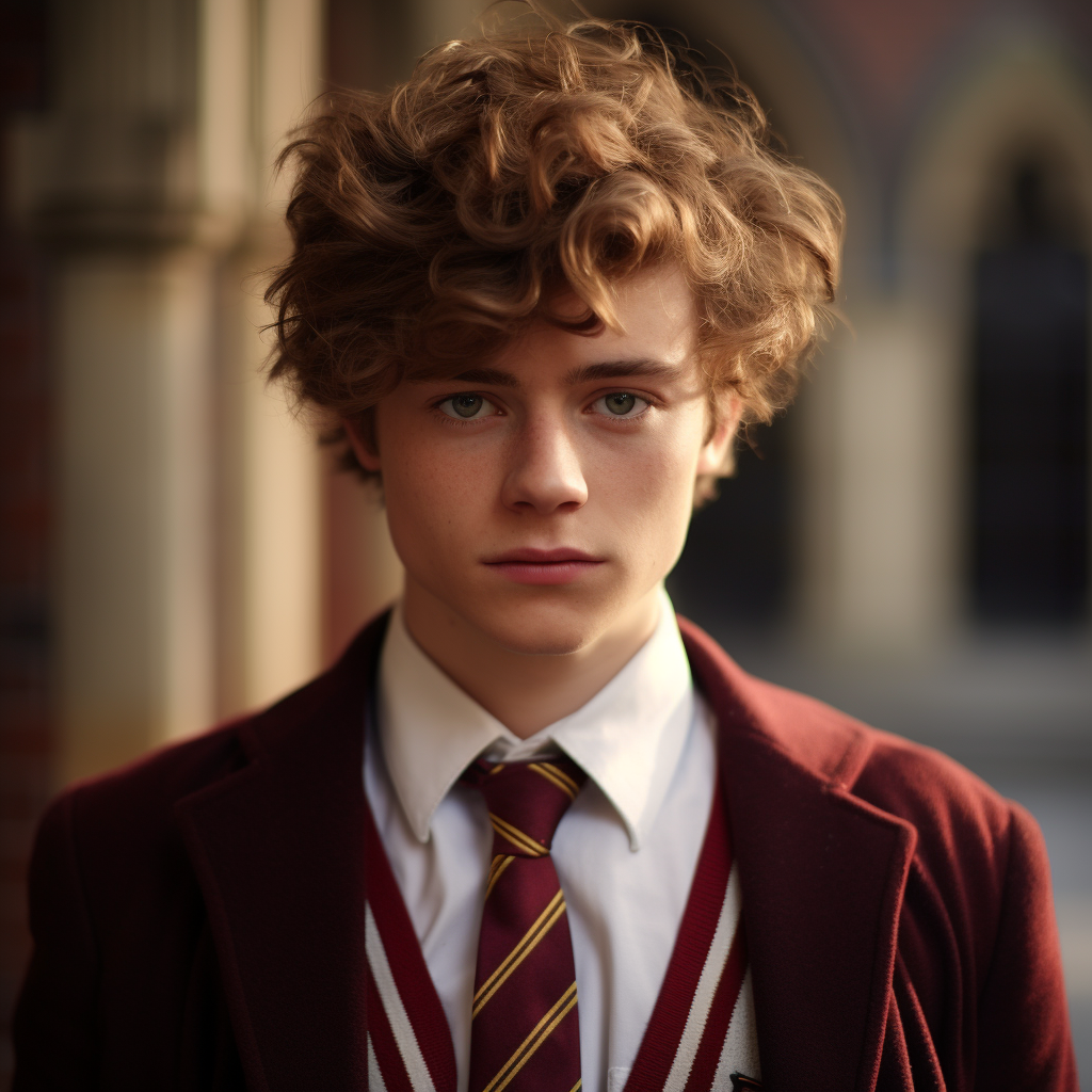 Male Teenage Hogwarts Student Jack Champion