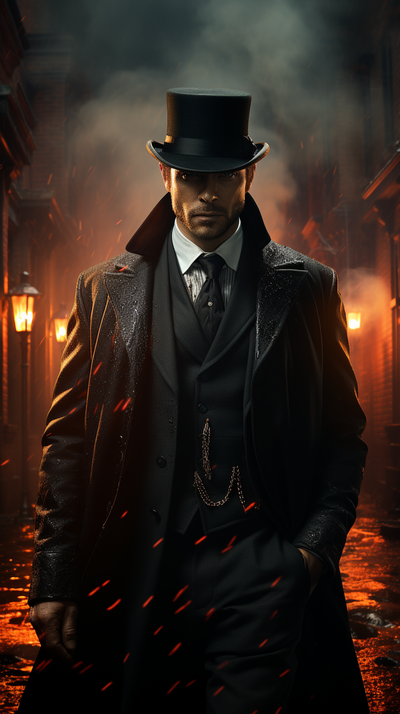 Mysterious depiction of Jack the Ripper