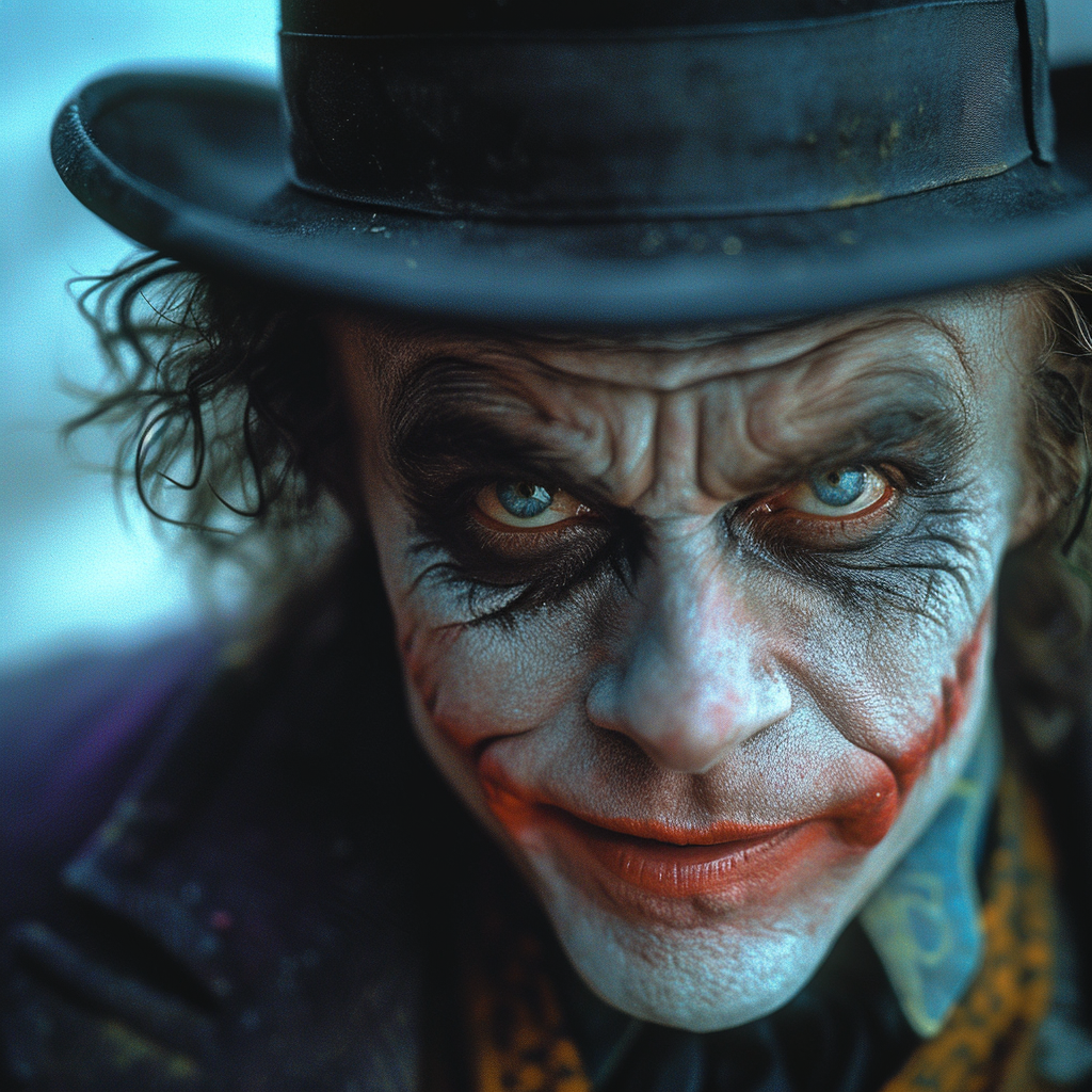 Jack Nicholson Joker Top Hat