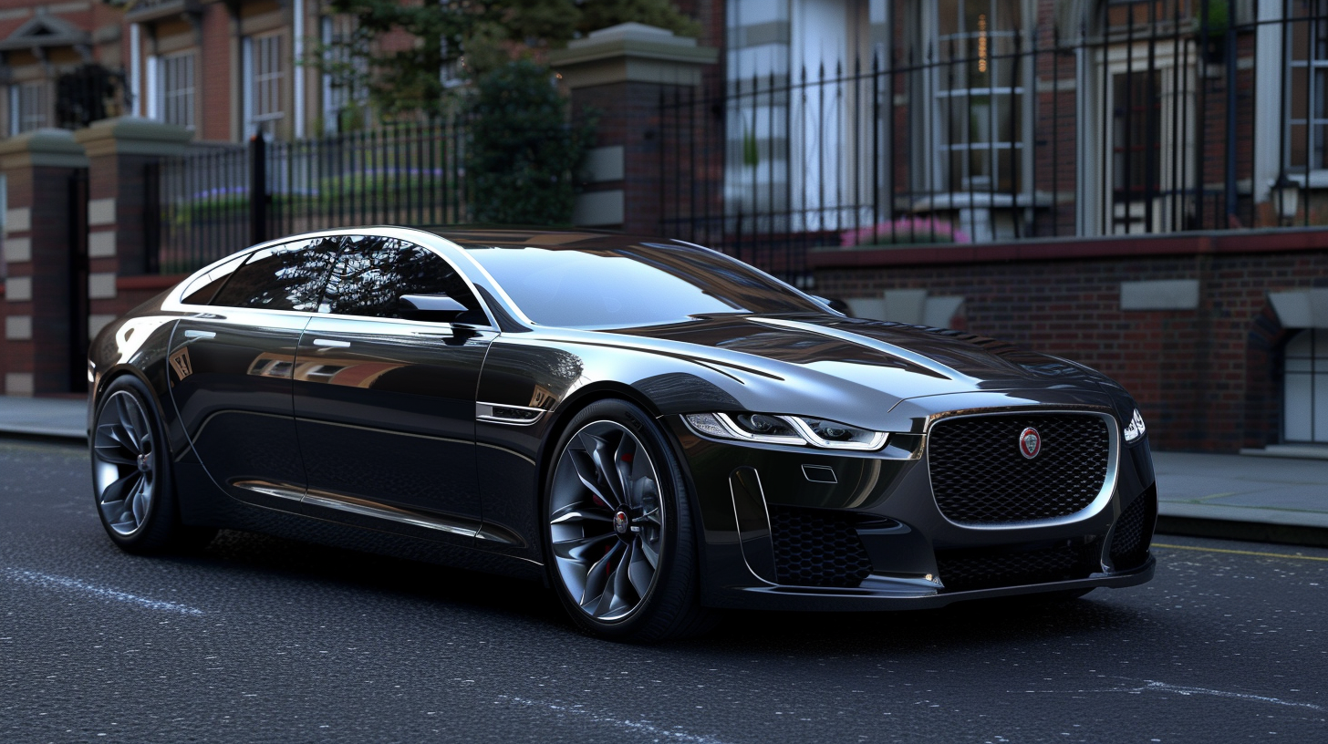 Jaguar Luxury Saloon Car Design