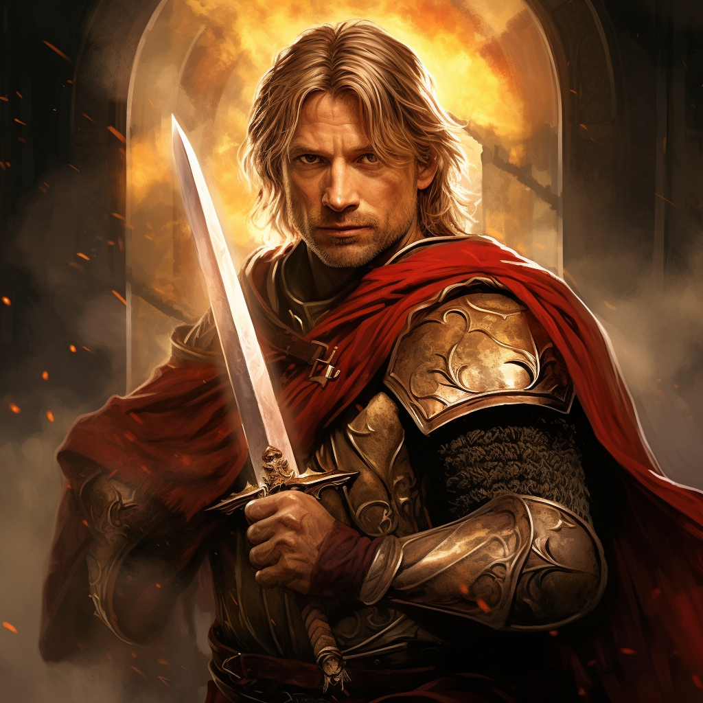 Jaime Lannister hobbit broken sword