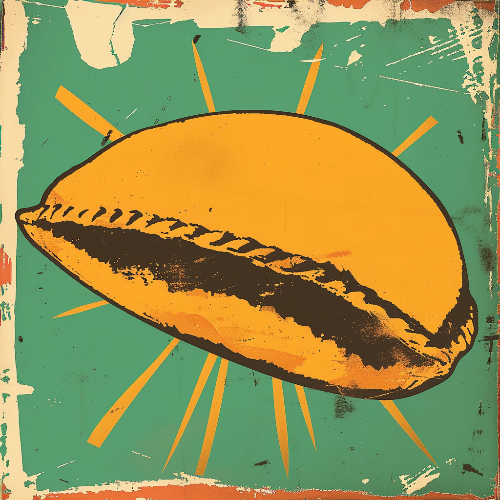 Jamaican beef patty poster design