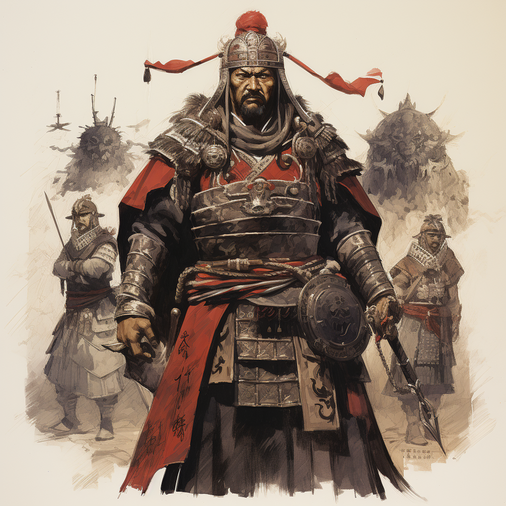 Jangkak Three Kingdoms Leader Ink Pen