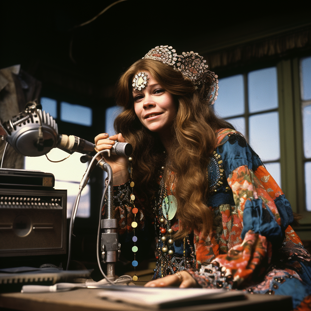 Janis Joplin as radio host