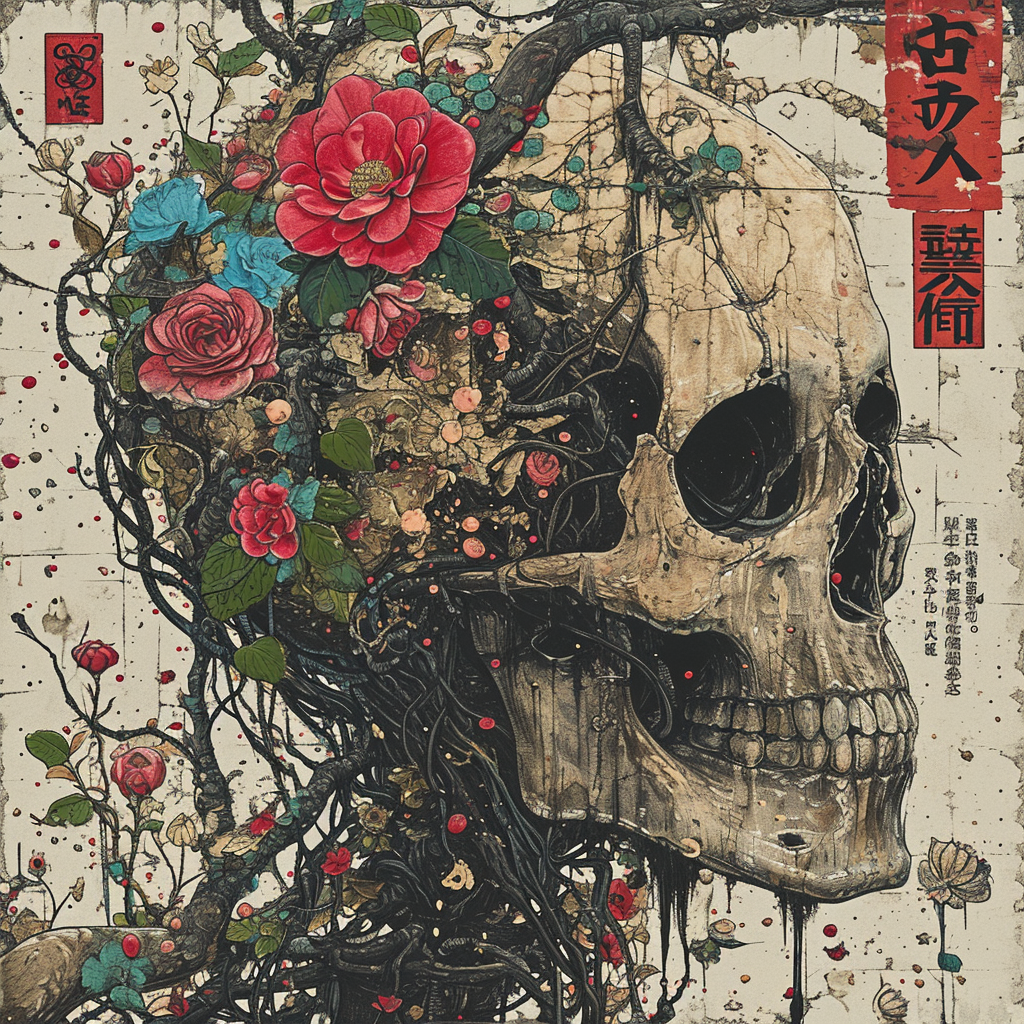 Japanese Death Metal Art