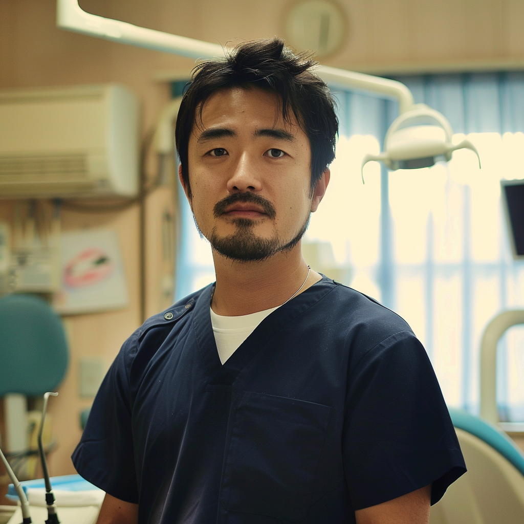 Japanese dentist 38 years old