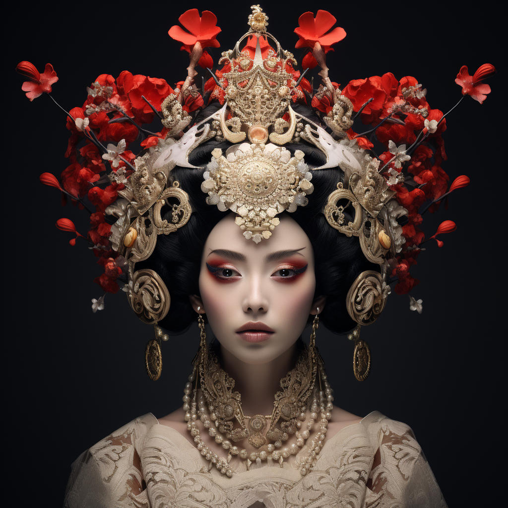 Traditional Japanese Culture Crown