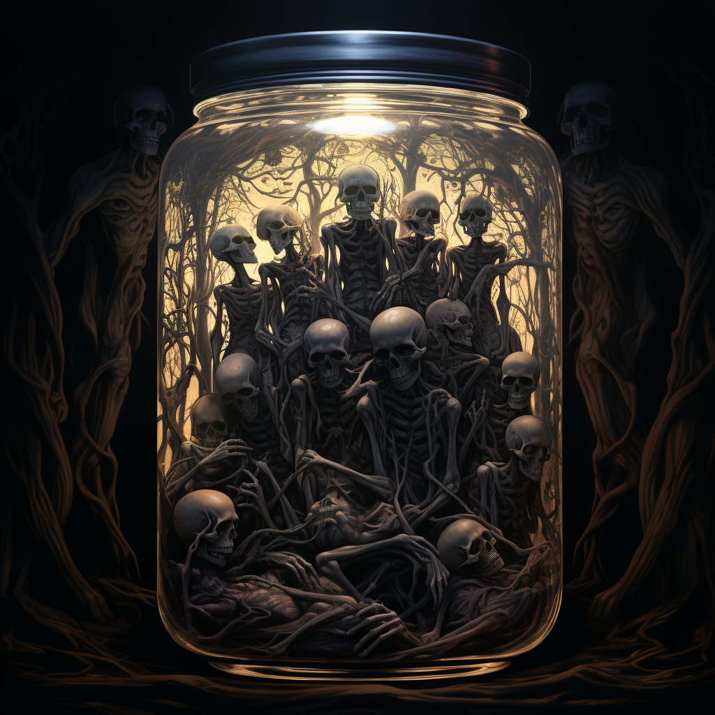 Eerie jar of souls artwork