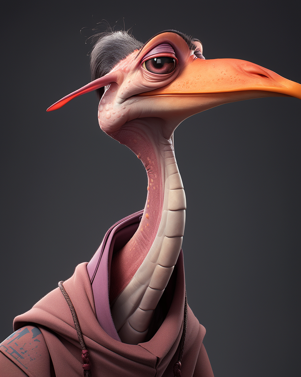 Creative artwork of Jar Jar Binks