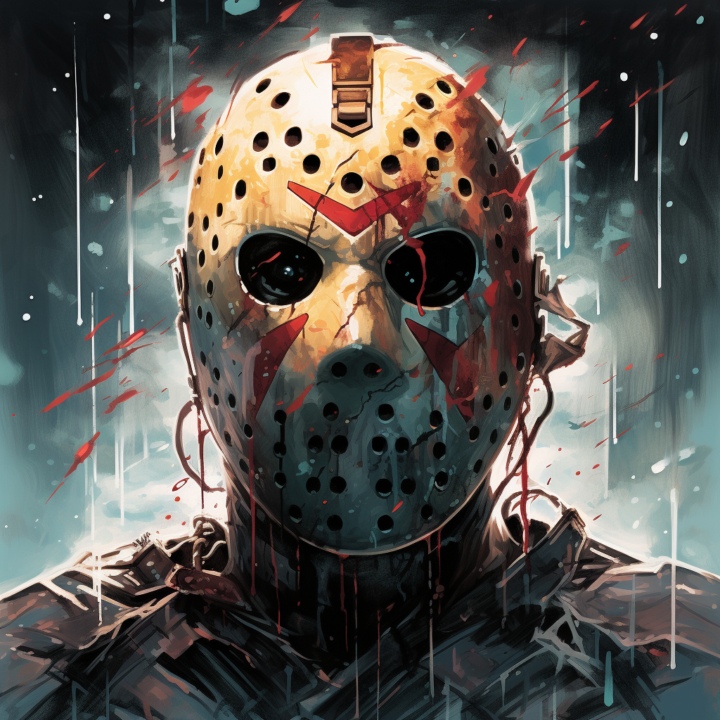 Jason Voorhees Comic Book Magazine Cover