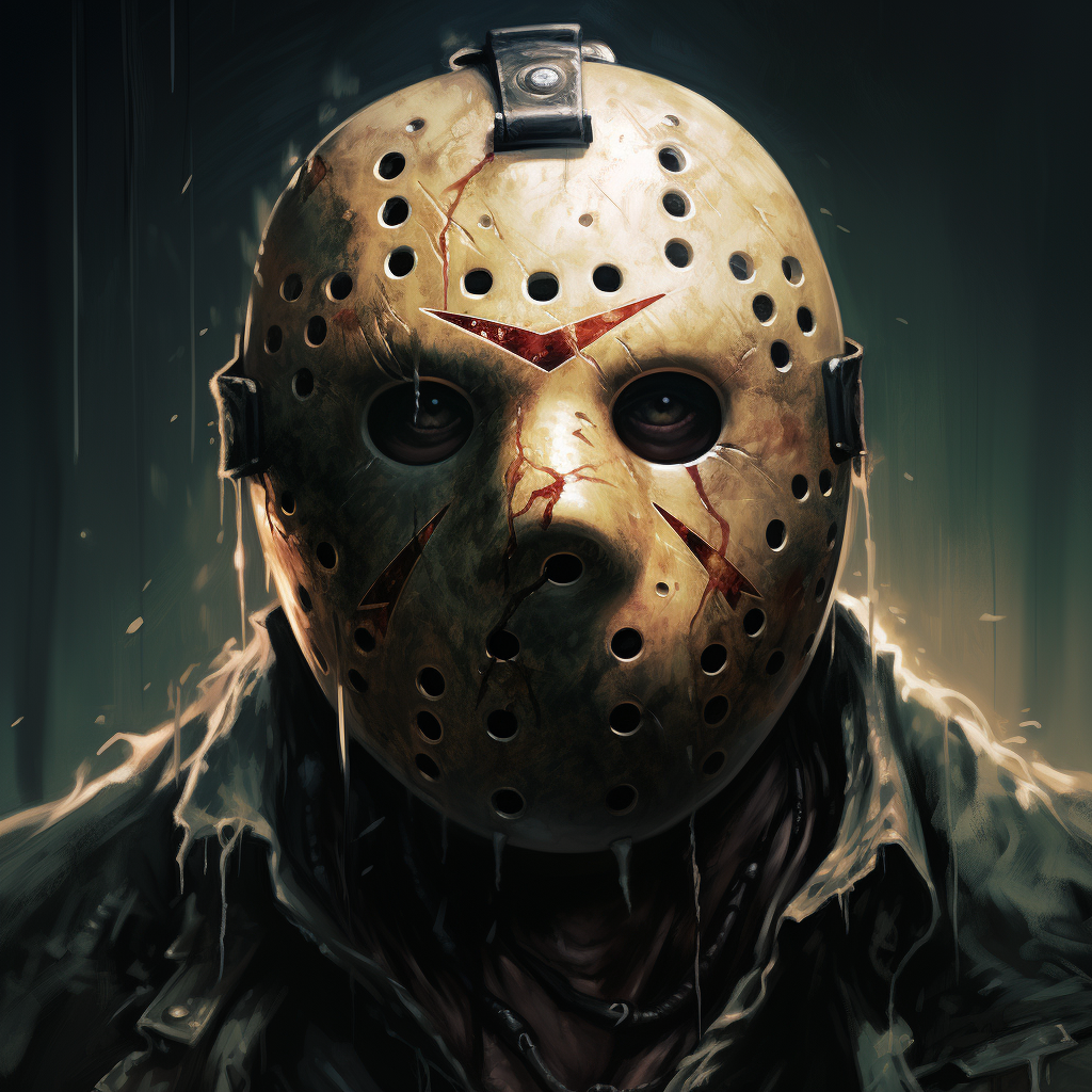 Terrifying Jason Vorhees Slasher Image