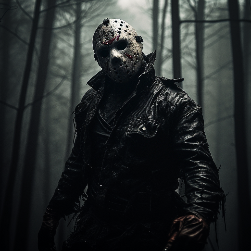 Jason Vorhees in Dark Forest