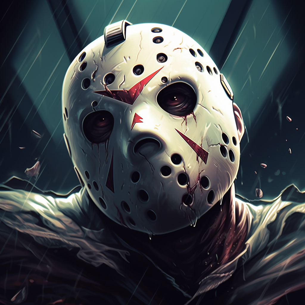 Jason Voorhees tearing Friday 13th calendar