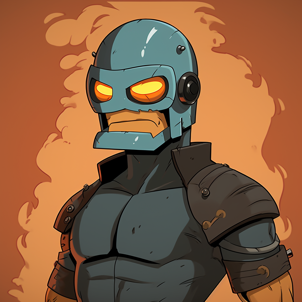 Jax as Bender from Futurama