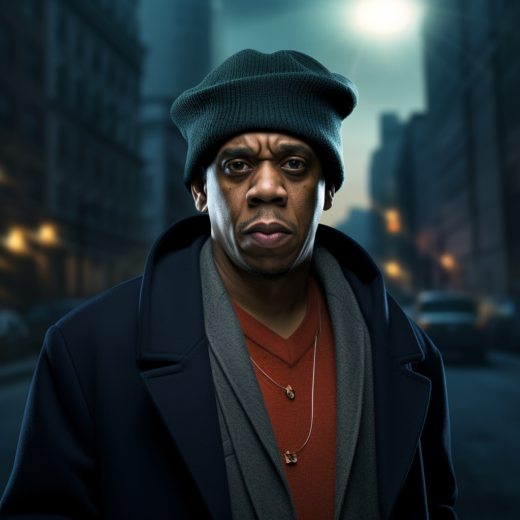 Jay-Z Senior HDR 64K photo