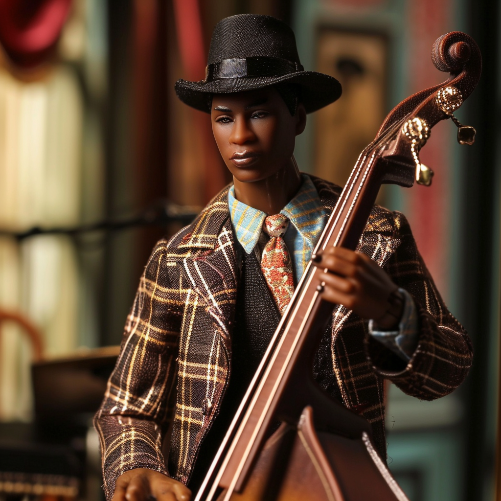 Jazz Musician in 1920 New Orleans