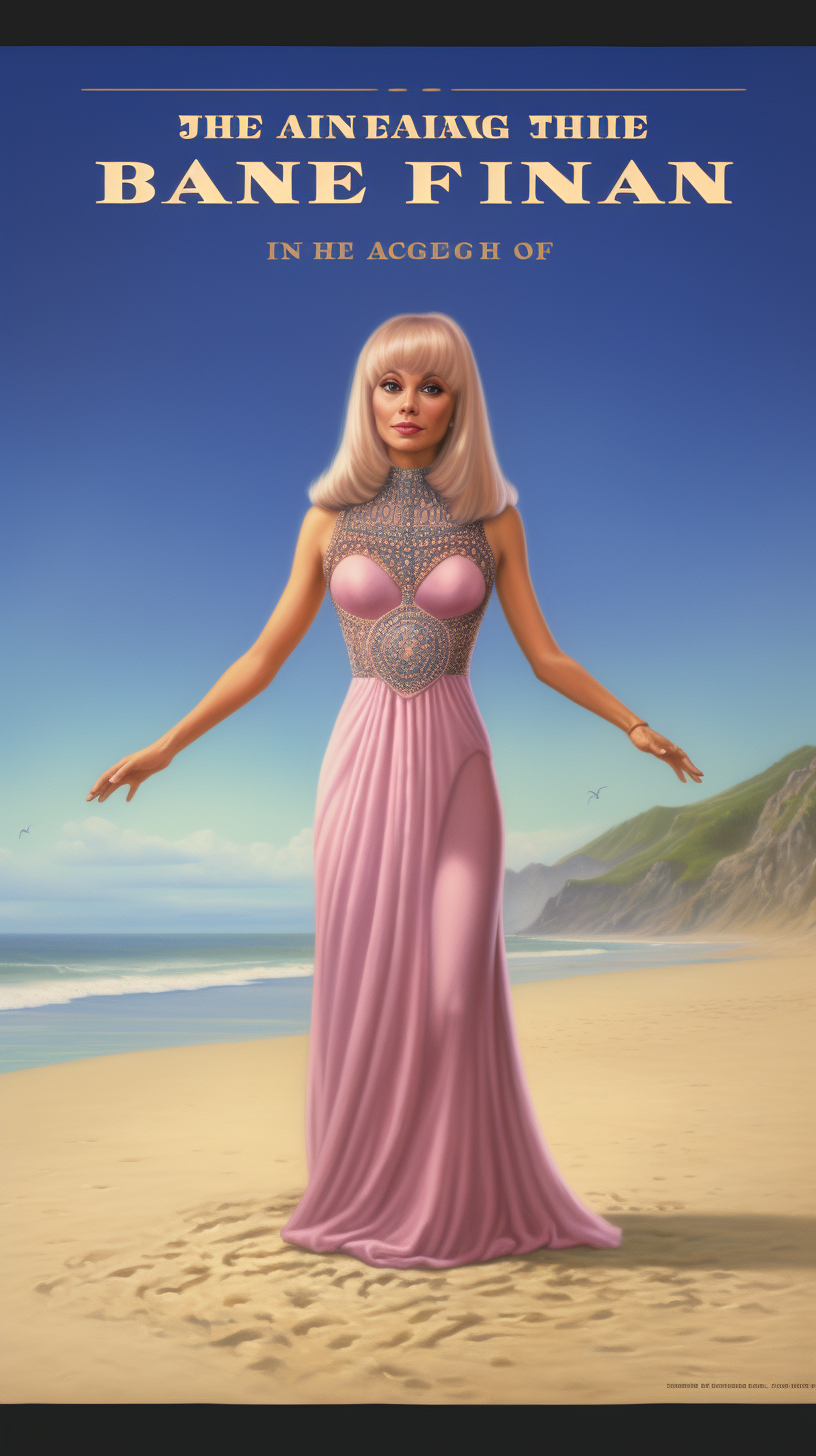 Jeannie granting a wish on the beach