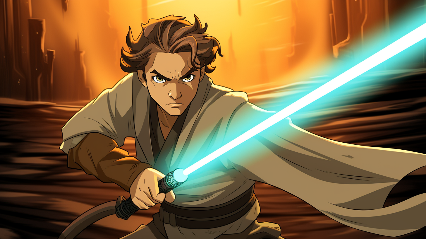 Jedi Knight in Training: Star Wars Animation