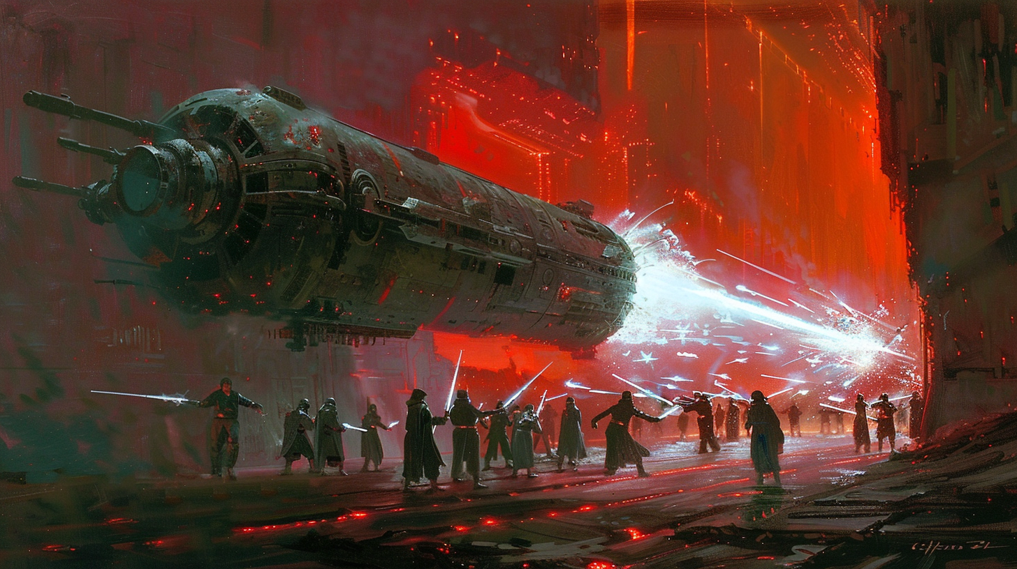 Jedi Sith Energy Prison Art