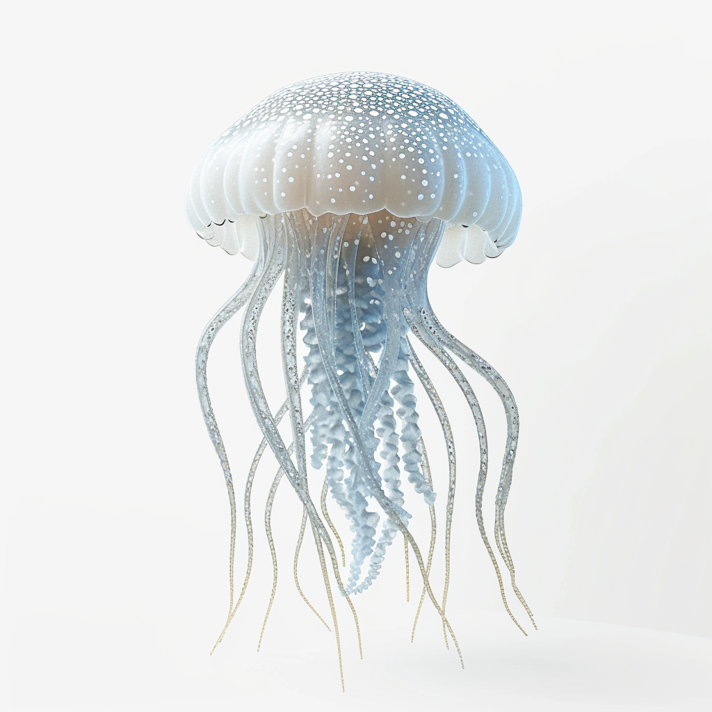 Realistic Jellyfish 3D Render