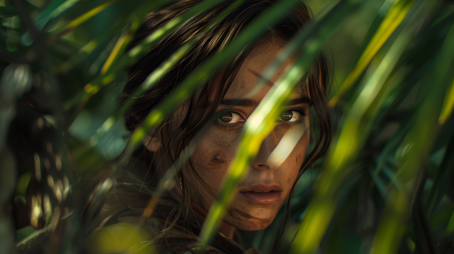 Jenna Coleman Lara Croft Jungle