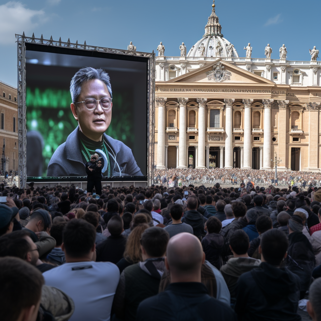 Jensen Huang Nvidia Vatican Speech