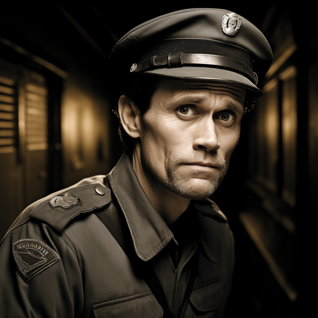 Jim Carrey as the Postman in Amelie Poulain