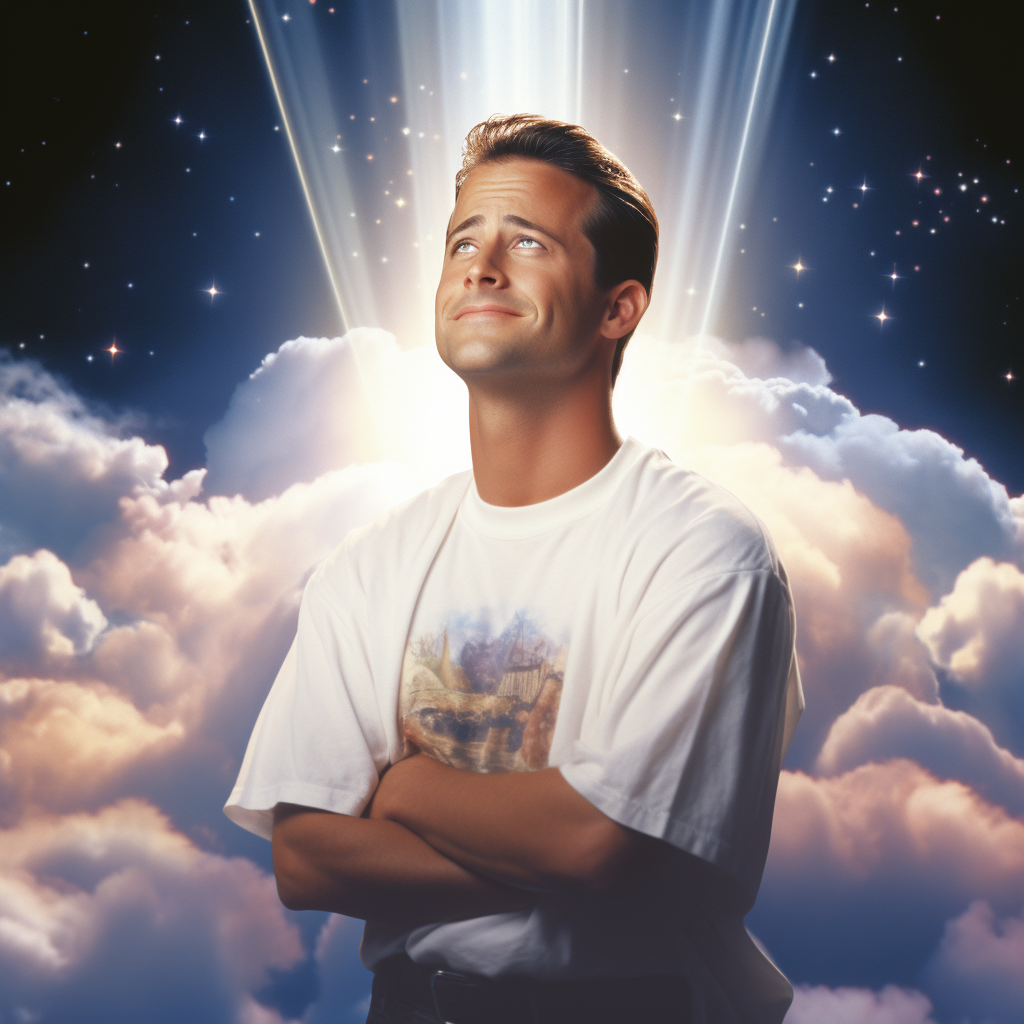 Joey from Friends watches Matthew Perry in Heaven