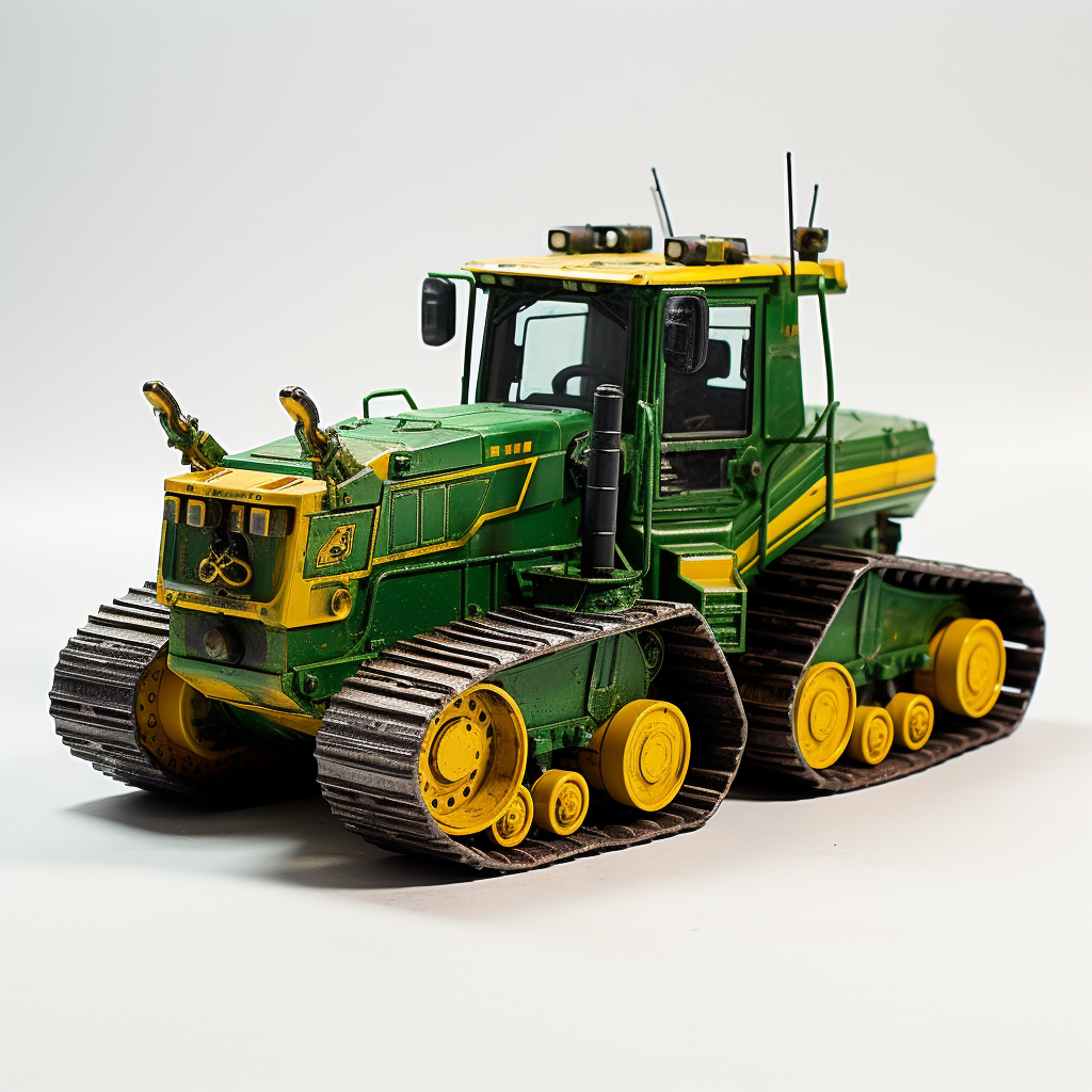 Transformed John Deere Dozer in green