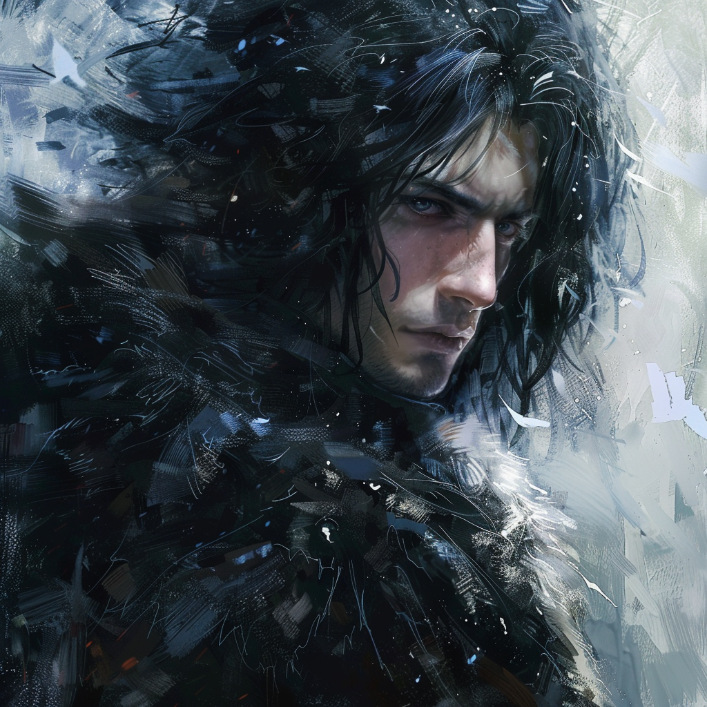 John Snow Fantasy Style Art