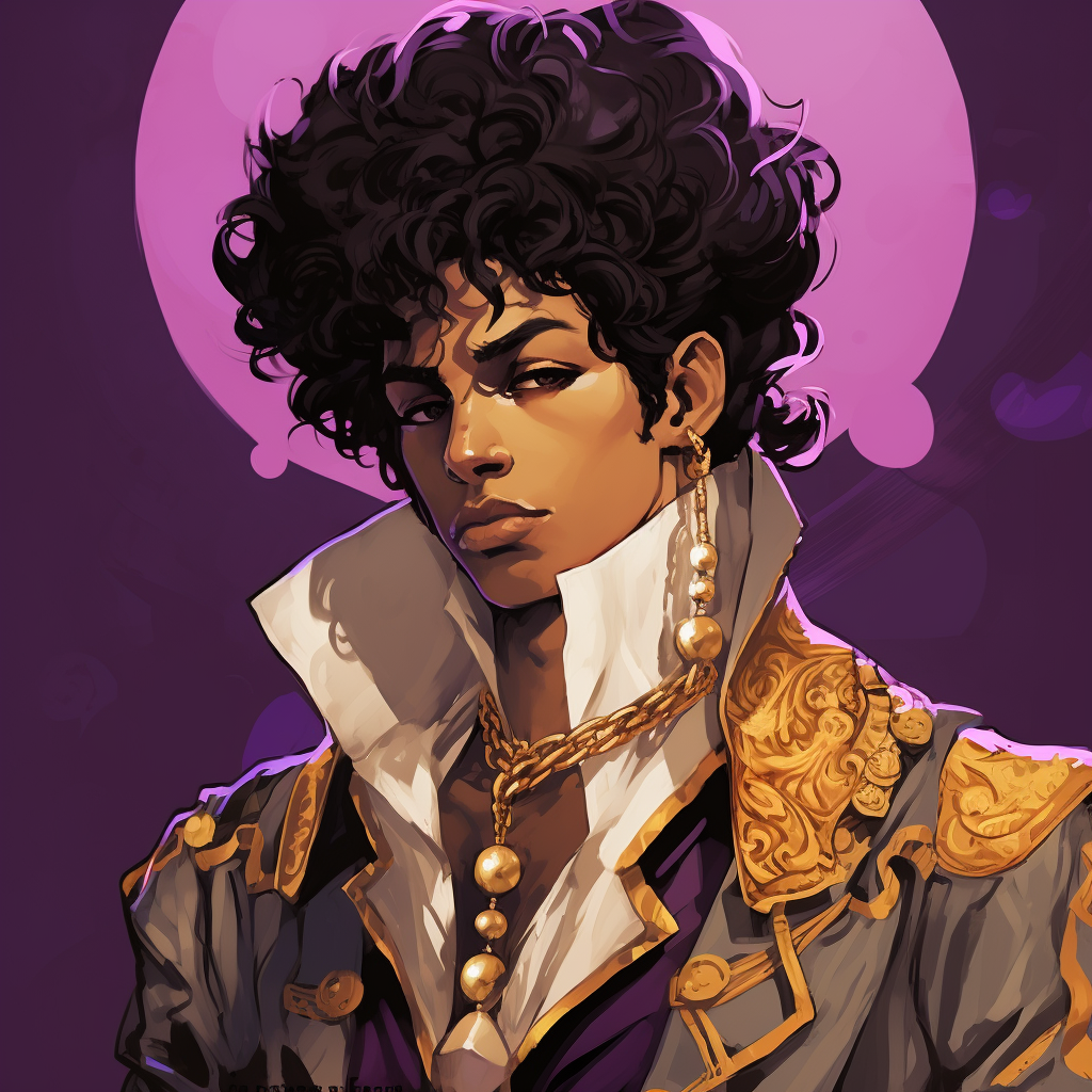 Prince in Jojo's art style  ?