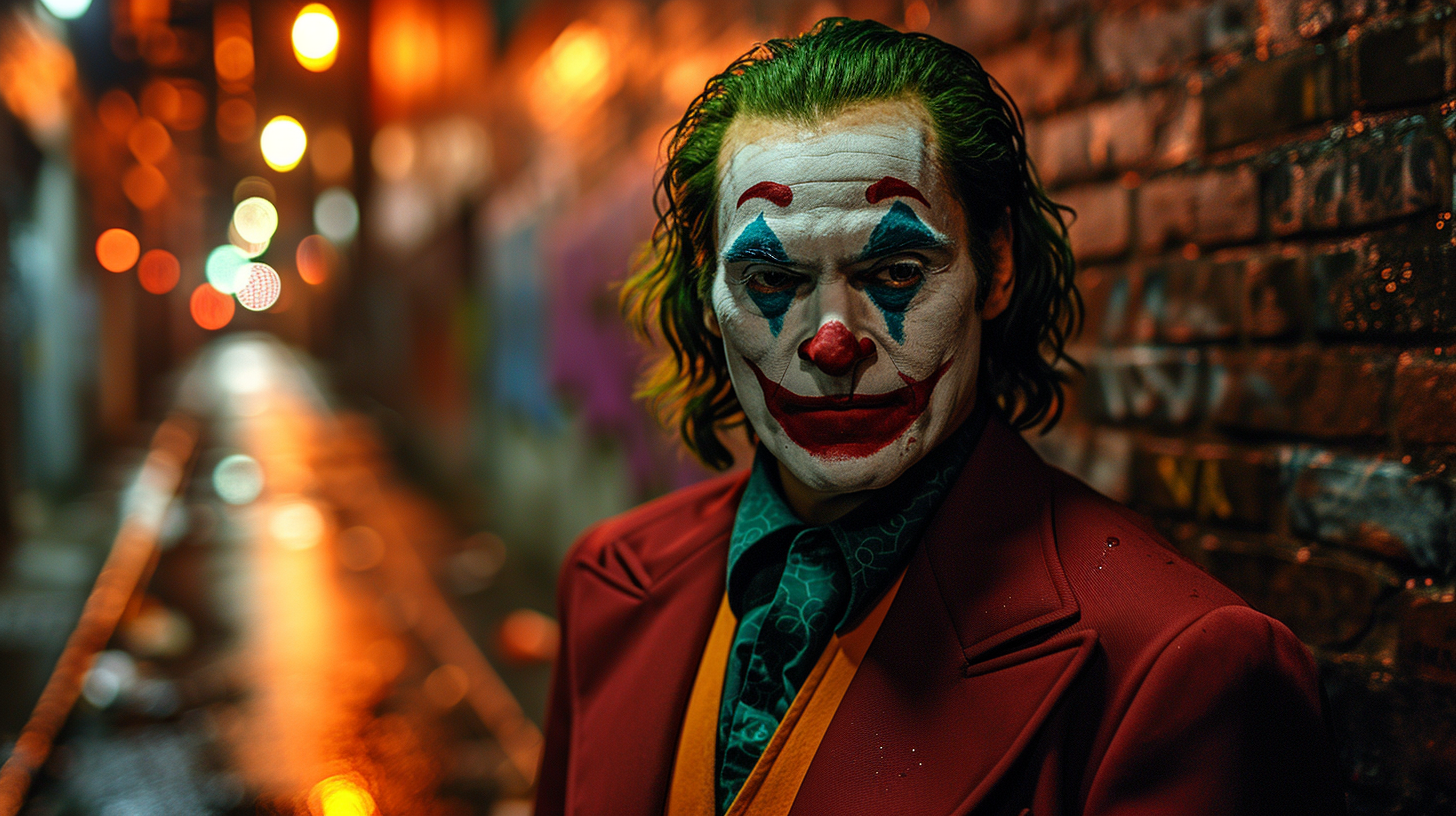 Cinematic Joker Thriller Film Style